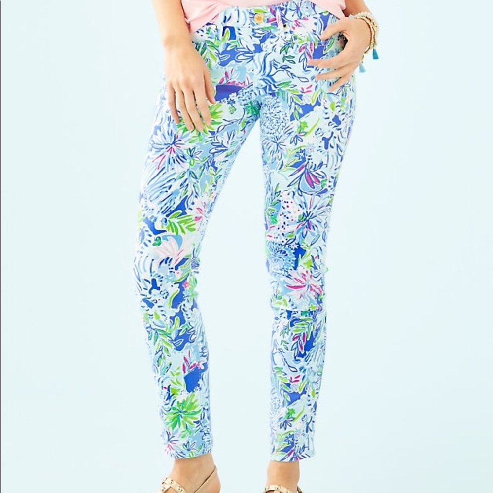 Lilly Pulitzer Skinny Pant Size 14